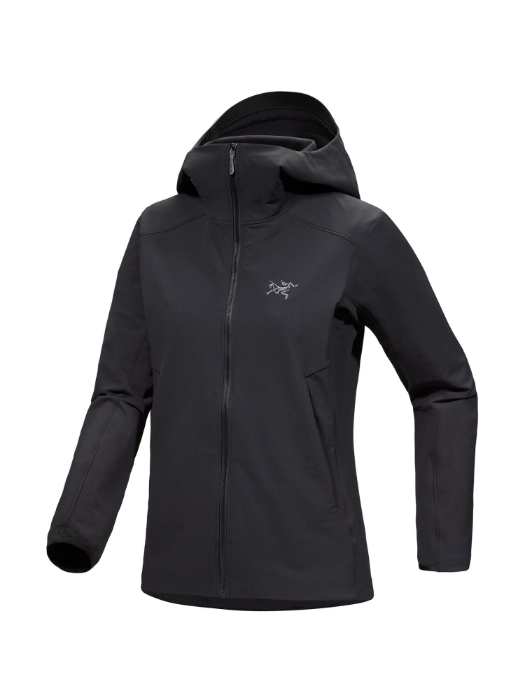 Arc'teryx Gamma Hoody Women's Black 9295-Black jassen online bestellen bij Kathmandu Outdoor & Travel