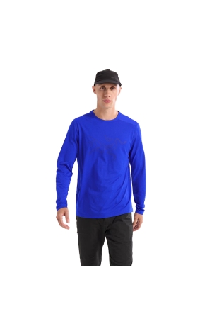 Arc'teryx  Cormac Logo Ls  Vitality Heather / Black Sapph