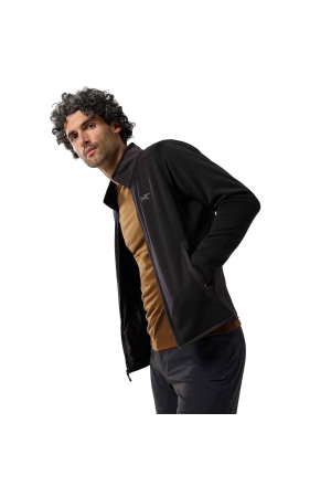 Arc'teryx Kyanite Jacket Black 8447-Black fleeces en truien online bestellen bij Kathmandu Outdoor & Travel