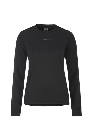 Craft Adv Essence LS Tee 2 Women's Black 1914797-999000 shirts en tops online bestellen bij Kathmandu Outdoor & Travel