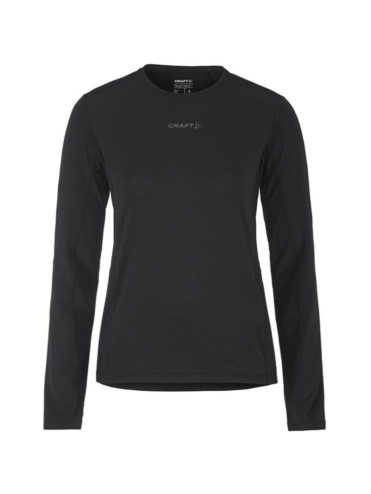 Craft Adv Essence LS Tee 2 Women's Black 1914797-999000 shirts en tops online bestellen bij Kathmandu Outdoor & Travel