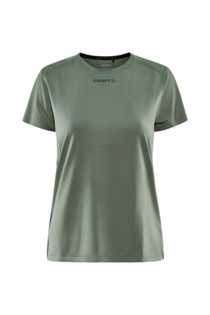 Craft Core Essence SS Tee 2 Women's Leaf 1915291-647000 shirts en tops online bestellen bij Kathmandu Outdoor & Travel