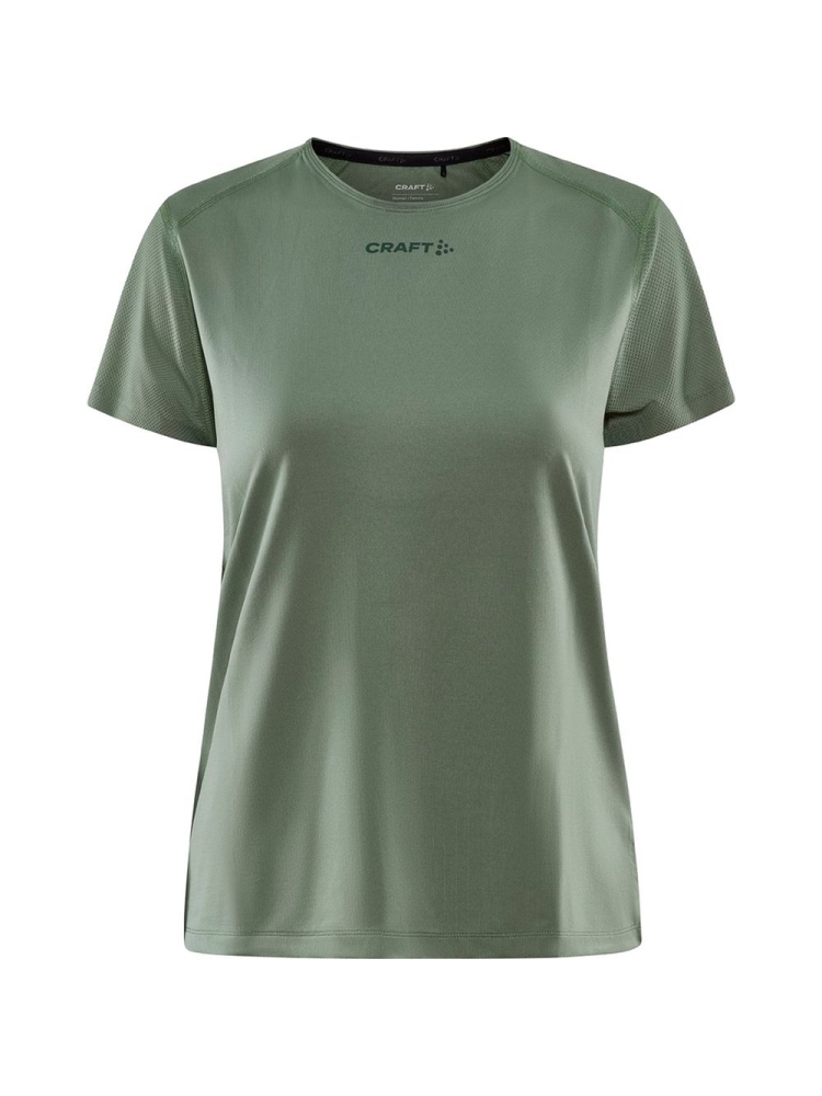 Craft Core Essence SS Tee 2 Women's Leaf 1915291-647000 shirts en tops online bestellen bij Kathmandu Outdoor & Travel