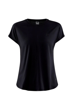 Craft Core Essence SS Tee 2 Women's Black 1915291-999000 shirts en tops online bestellen bij Kathmandu Outdoor & Travel