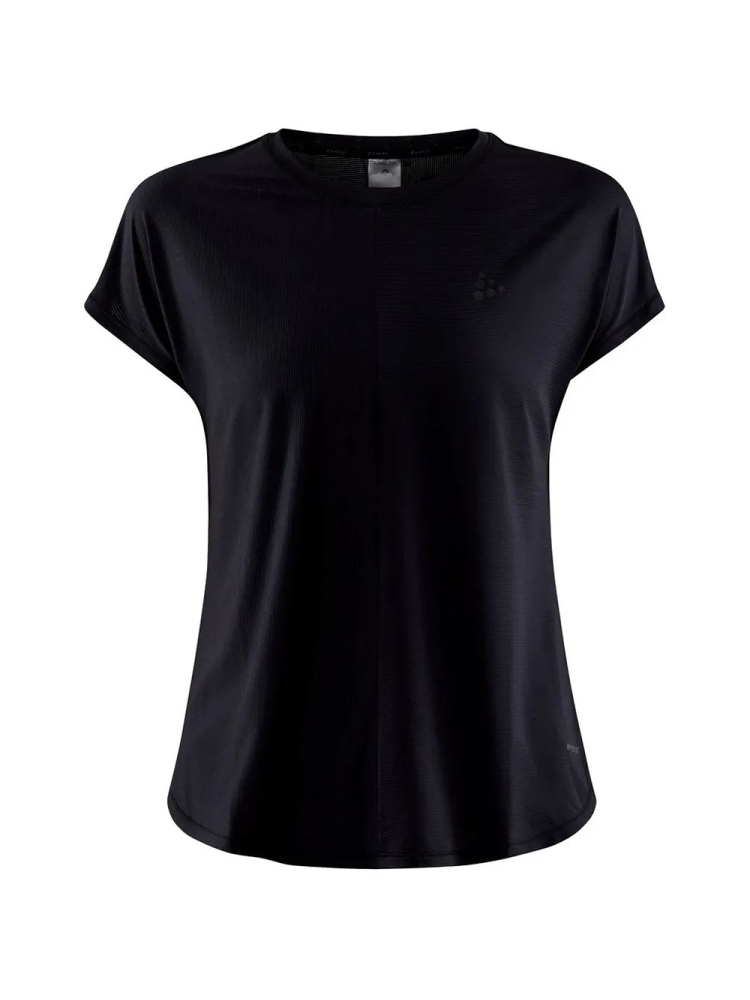 Craft Core Essence SS Tee 2 Women's Black 1915291-999000 shirts en tops online bestellen bij Kathmandu Outdoor & Travel