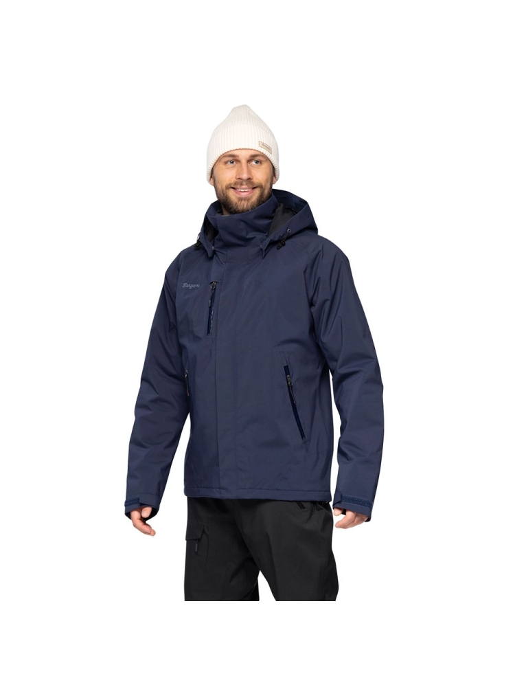 Bergans Flya Insulated Jkt Navy Blue 7520-557 jassen online bestellen bij Kathmandu Outdoor & Travel