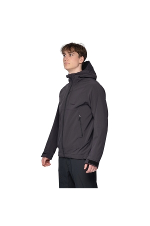 Bergans Vaagaa Softshell Jacket Hood Black 3362-91 jassen online bestellen bij Kathmandu Outdoor & Travel