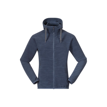 Bergans  Hareid Fleece Jacket Granite Blue