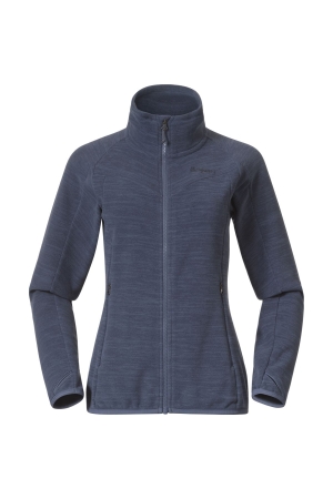 Bergans  Hareid Fleece Jacket NoHood Women's Granite Blue