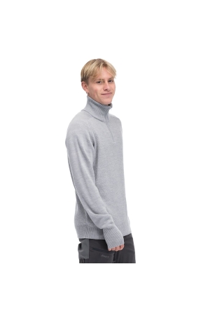 Bergans Ulriken Light Merino Jumper Magnesium Grey 3129-21852 fleeces en truien online bestellen bij Kathmandu Outdoor & Travel