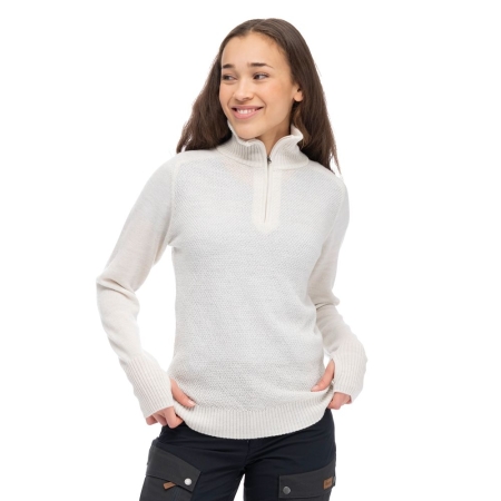 Bergans  Ulriken Light Merino Jumper Women's Vanilla White 