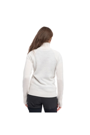 Bergans Ulriken Light Merino Jumper Women's Vanilla White 3130-21406 fleeces en truien online bestellen bij Kathmandu Outdoor & Travel