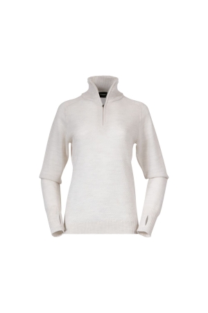 Bergans Ulriken Light Merino Jumper Women's Vanilla White 3130-21406 fleeces en truien online bestellen bij Kathmandu Outdoor & Travel