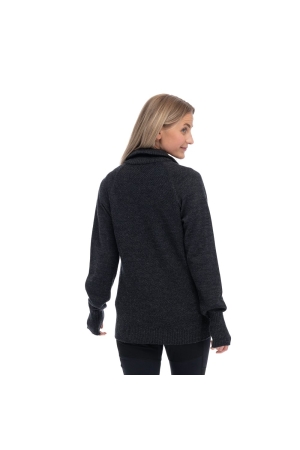 Bergans Ulriken Light Merino Jumper Women's Dark Shadow Grey 3130-24616 fleeces en truien online bestellen bij Kathmandu Outdoor & Travel