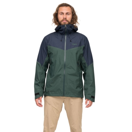 Bergans  Rabot Light 3L Shell Jacket Duke Green/Navy Blue