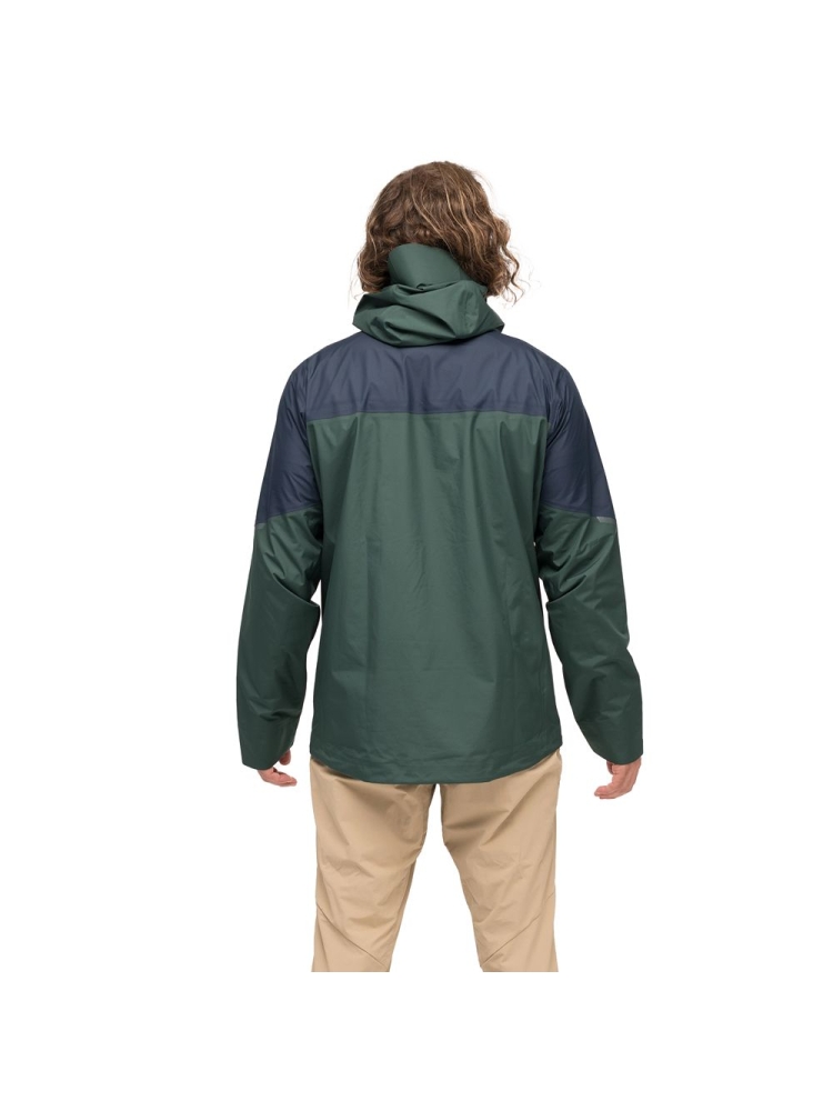 Bergans Rabot Light 3L Shell Jacket Duke Green/Navy Blue 3201-25544 jassen online bestellen bij Kathmandu Outdoor & Travel