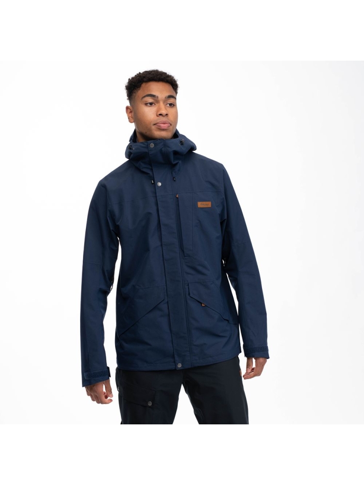 Bergans Nordmarka 2L Shell Jacket Navy Blue 3070-557 jassen online bestellen bij Kathmandu Outdoor & Travel