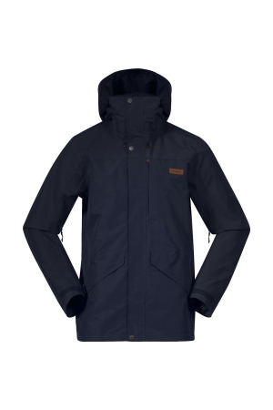 Bergans Nordmarka 2L Shell Jacket Navy Blue 3070-557 jassen online bestellen bij Kathmandu Outdoor & Travel