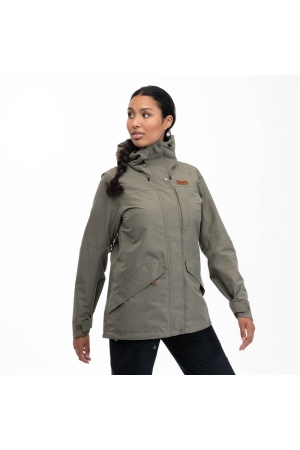 Bergans Nordmarka 2L Shell Jacket Women's Green Mud 3072-12731 jassen online bestellen bij Kathmandu Outdoor & Travel