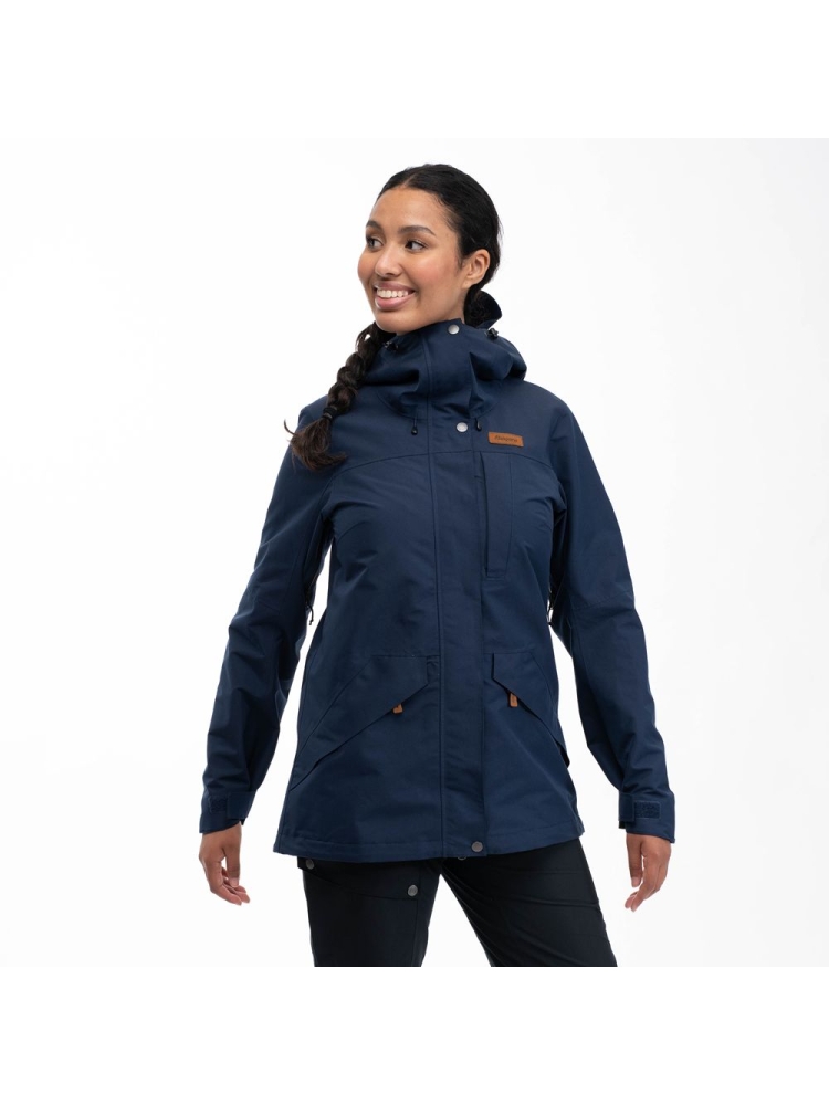 Bergans Nordmarka 2L Shell Jacket Women's Navy Blue 3072-557 jassen online bestellen bij Kathmandu Outdoor & Travel