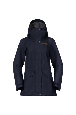 Bergans Nordmarka 2L Shell Jacket Women's Navy Blue 3072-557 jassen online bestellen bij Kathmandu Outdoor & Travel