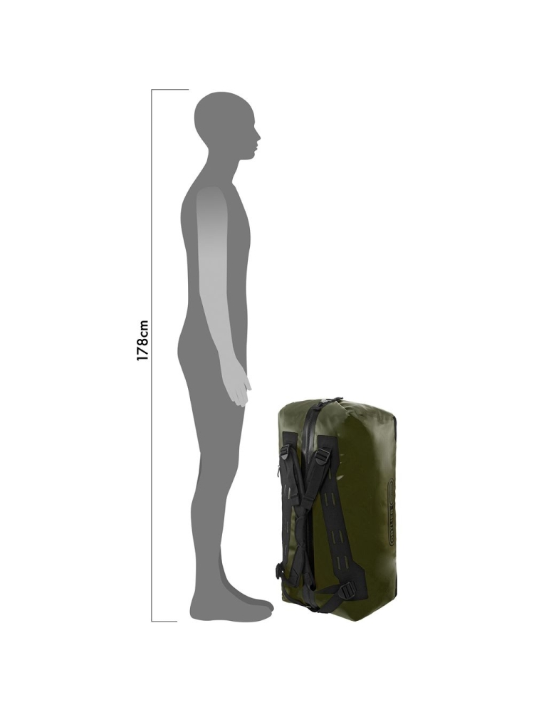 Ortlieb Duffle 85L Olive OK1405 duffels online bestellen bij Kathmandu Outdoor & Travel