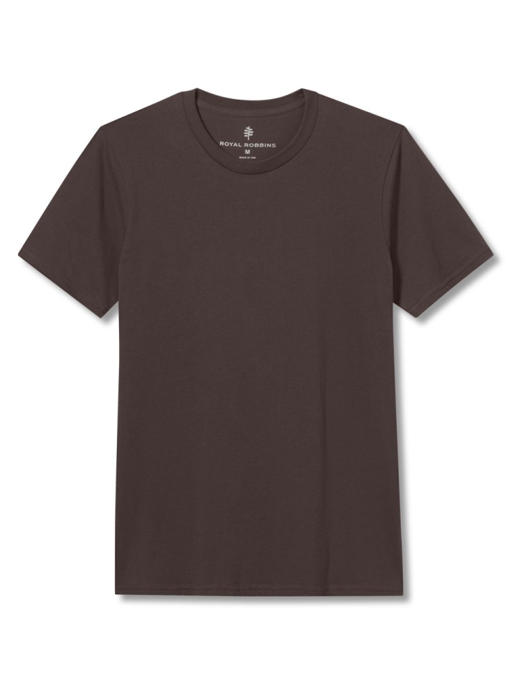 Royal Robbins Sunset Tee S/S Java Y711033-123 shirts en tops online bestellen bij Kathmandu Outdoor & Travel