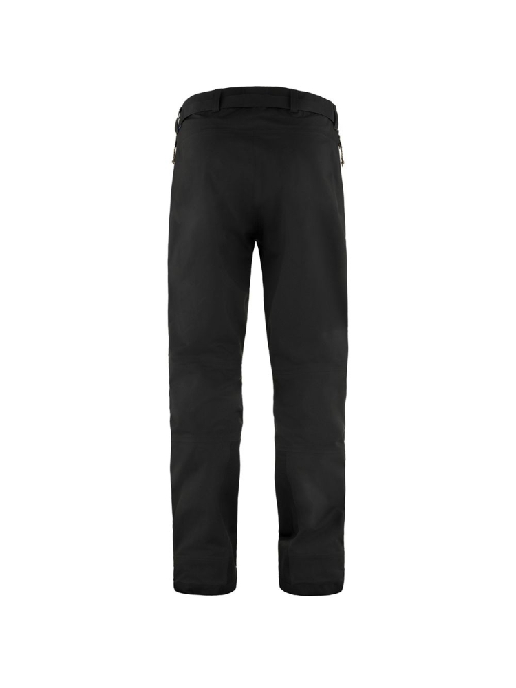 Fjällräven Keb Eco-Shell Trousers Black F82415-550 broeken online bestellen bij Kathmandu Outdoor & Travel