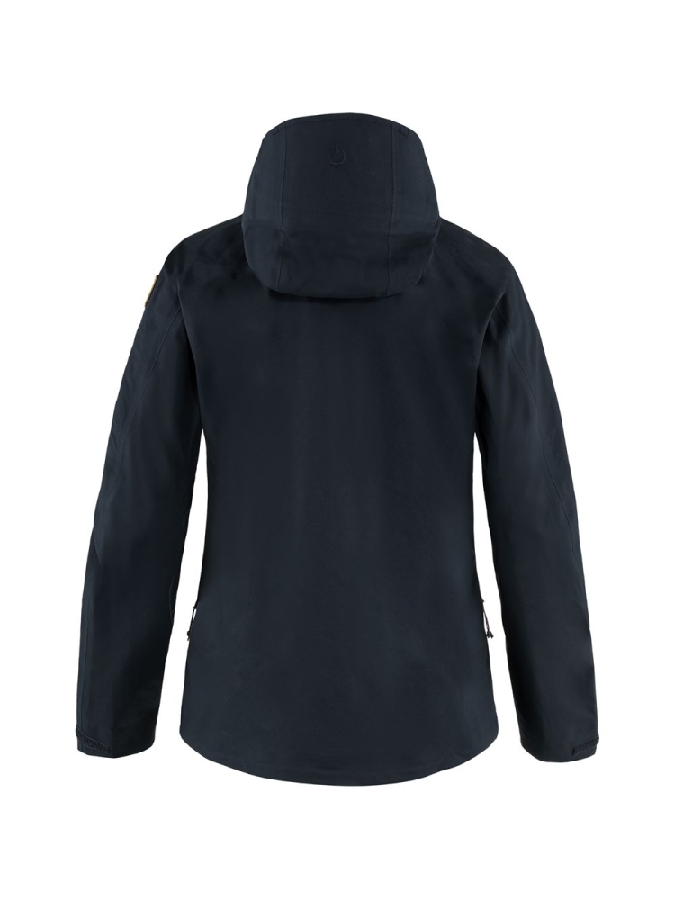 Fjällräven Keb Eco-Shell Jacket Women's Dark Navy F89600-555 jassen online bestellen bij Kathmandu Outdoor & Travel