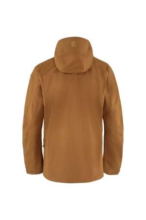 Fjällräven Keb Eco-Shell Jacket Chestnut F82411-230 jassen online bestellen bij Kathmandu Outdoor & Travel