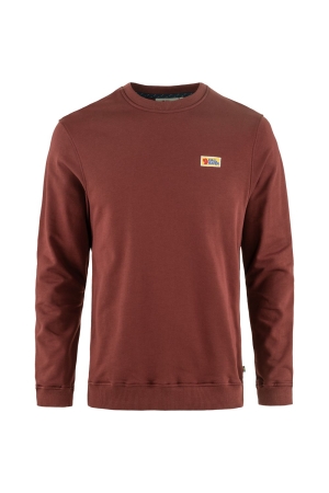 Fjällräven Vardag Sweater Maroon F87070-352 fleeces en truien online bestellen bij Kathmandu Outdoor & Travel