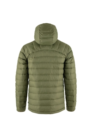 Fjällräven Expedition Pack Down Hoodie Green-Mustard Yellow F86121-620-161 jassen online bestellen bij Kathmandu Outdoor & Travel