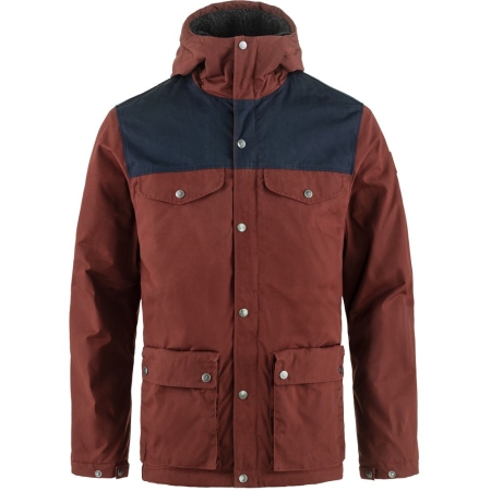 Fjällräven  Greenland Winter Jacket Maroon-Dark Navy