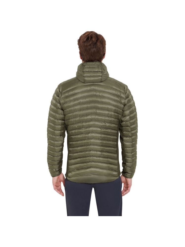 Rab Cirrus Flex Hoody Light Khaki/Army QIP-31-LKA jassen online bestellen bij Kathmandu Outdoor & Travel