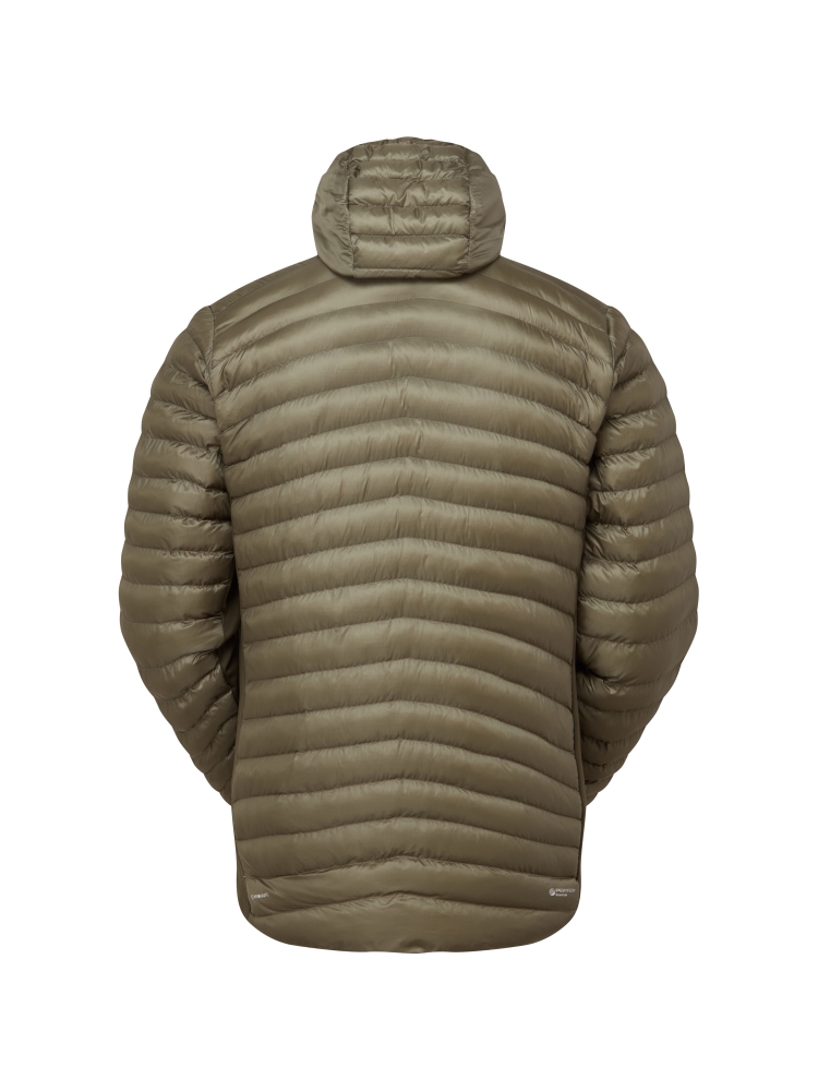 Rab Cirrus Flex Hoody Light Khaki/Army QIP-31-LKA jassen online bestellen bij Kathmandu Outdoor & Travel