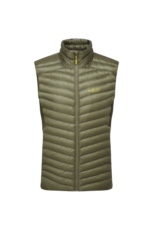 Rab Cirrus Flex Vest Light Khaki/Army QIP-35-LKA jassen online bestellen bij Kathmandu Outdoor & Travel