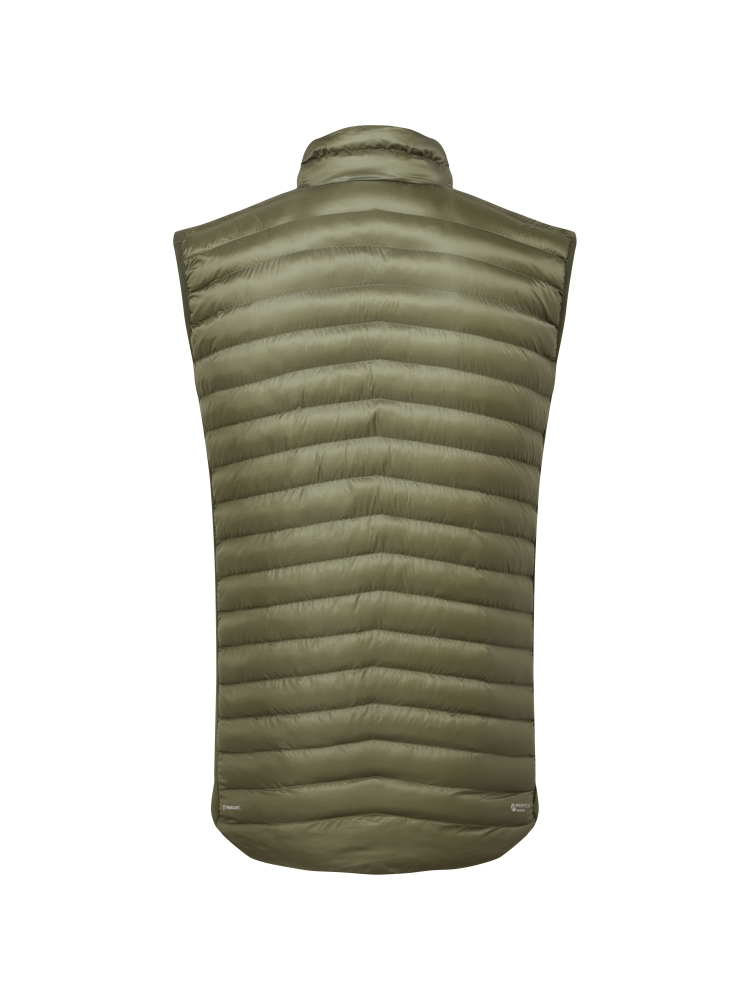 Rab Cirrus Flex Vest Light Khaki/Army QIP-35-LKA jassen online bestellen bij Kathmandu Outdoor & Travel