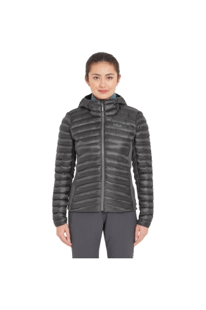 Rab Cirrus Flex Hoody Women's Graphene QIP-32-GRH jassen online bestellen bij Kathmandu Outdoor & Travel