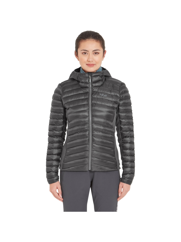 Rab Cirrus Flex Hoody Women's Graphene QIP-32-GRH jassen online bestellen bij Kathmandu Outdoor & Travel