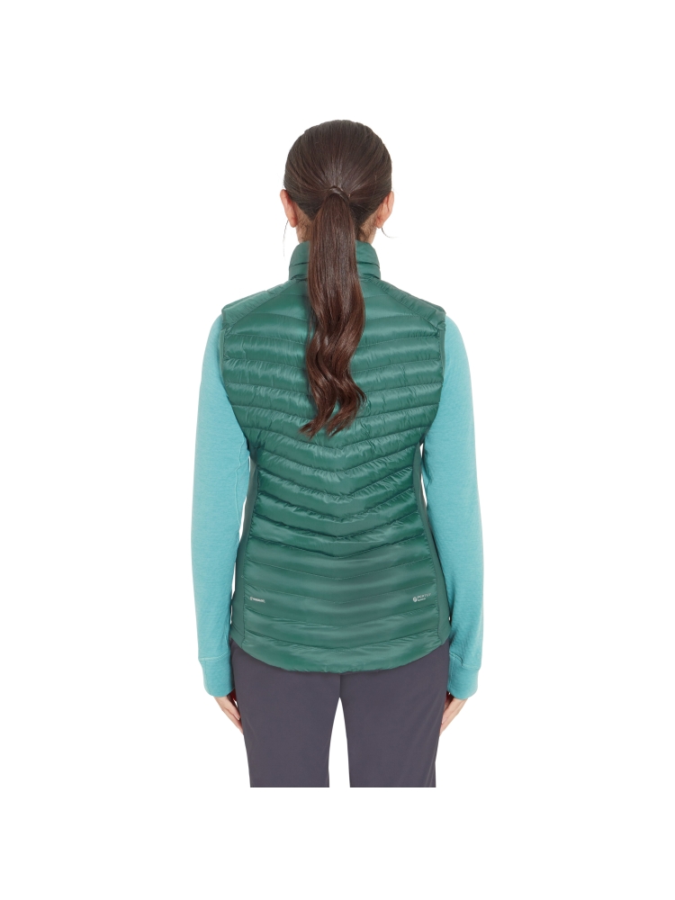 Rab Cirrus Flex Vest Women's Eucalyptus/Green Slate QIP-36-EGS jassen online bestellen bij Kathmandu Outdoor & Travel