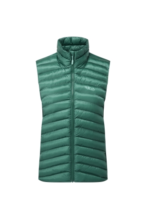 Rab Cirrus Flex Vest Women's Eucalyptus/Green Slate QIP-36-EGS jassen online bestellen bij Kathmandu Outdoor & Travel