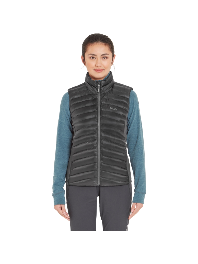 Rab Cirrus Flex Vest Women's Graphene QIP-36-GRH jassen online bestellen bij Kathmandu Outdoor & Travel