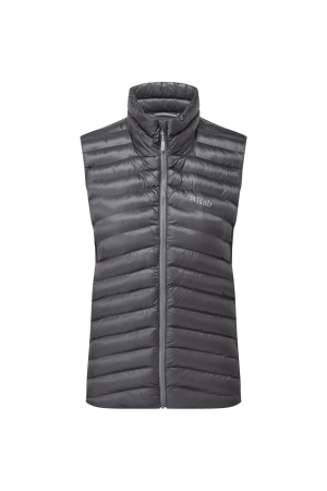 Rab Cirrus Flex Vest Women's Graphene QIP-36-GRH jassen online bestellen bij Kathmandu Outdoor & Travel