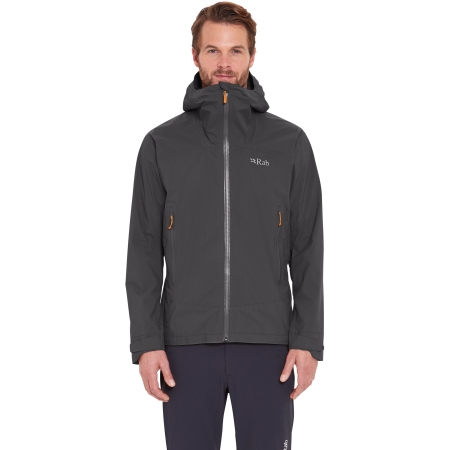 Rab  Downpour Light Jacket Anthracite