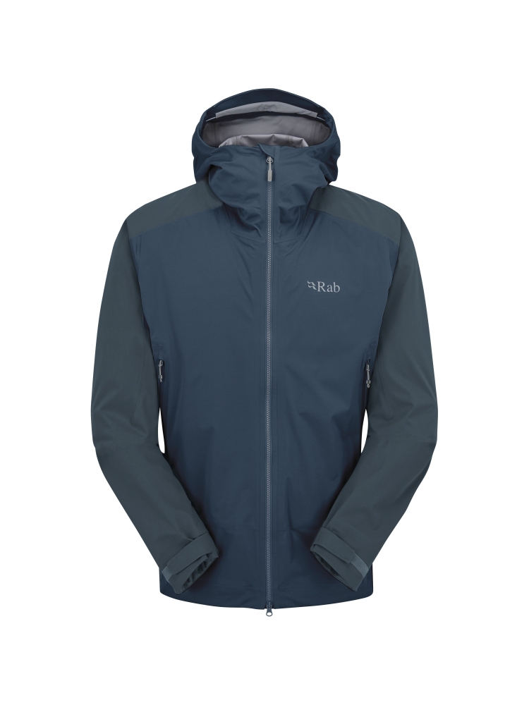 Rab Kinetic Alpine 2.0 Jacket Orion Blue/Blue Night QWG-69-OBN jassen online bestellen bij Kathmandu Outdoor & Travel