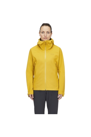 Rab Downpour Light Jacket Women's Sahara QWG-91-SAH jassen online bestellen bij Kathmandu Outdoor & Travel