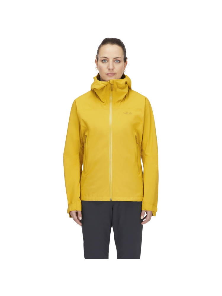 Rab Downpour Light Jacket Women's Sahara QWG-91-SAH jassen online bestellen bij Kathmandu Outdoor & Travel