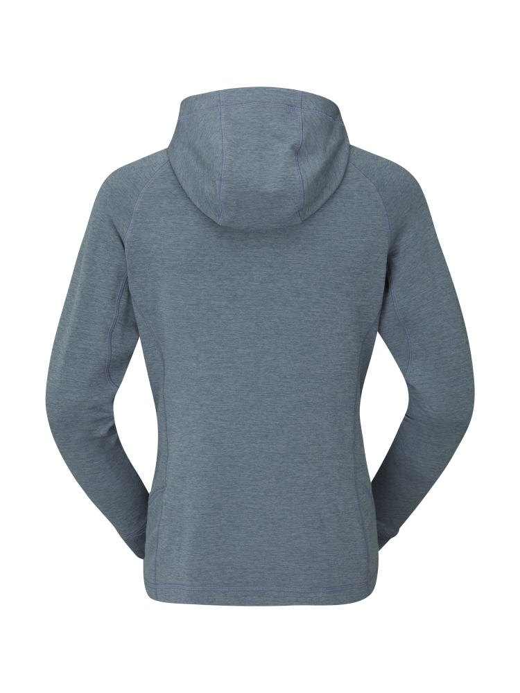 Rab Nexus Hoody Women's Orion Blue QFF-71-ORB fleeces en truien online bestellen bij Kathmandu Outdoor & Travel