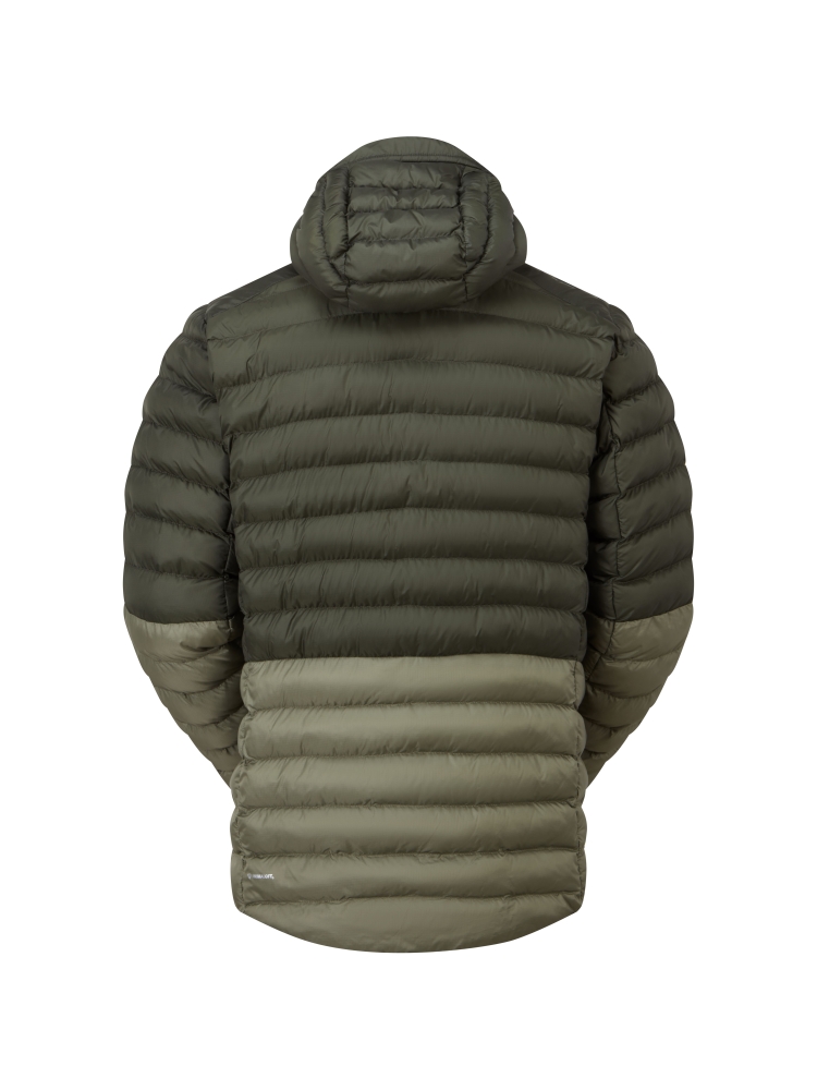 Rab Cirrus Alpine Army/Light Khaki QIP-25-ALK jassen online bestellen bij Kathmandu Outdoor & Travel