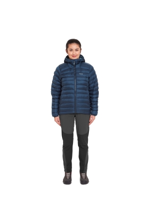 Rab Cirrus Alpine Women's Tempest Blue QIP-26-TMB jassen online bestellen bij Kathmandu Outdoor & Travel